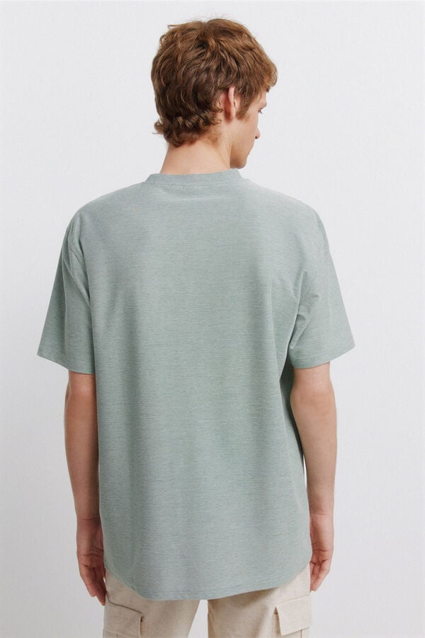 Springfield Oxford T-shirt green