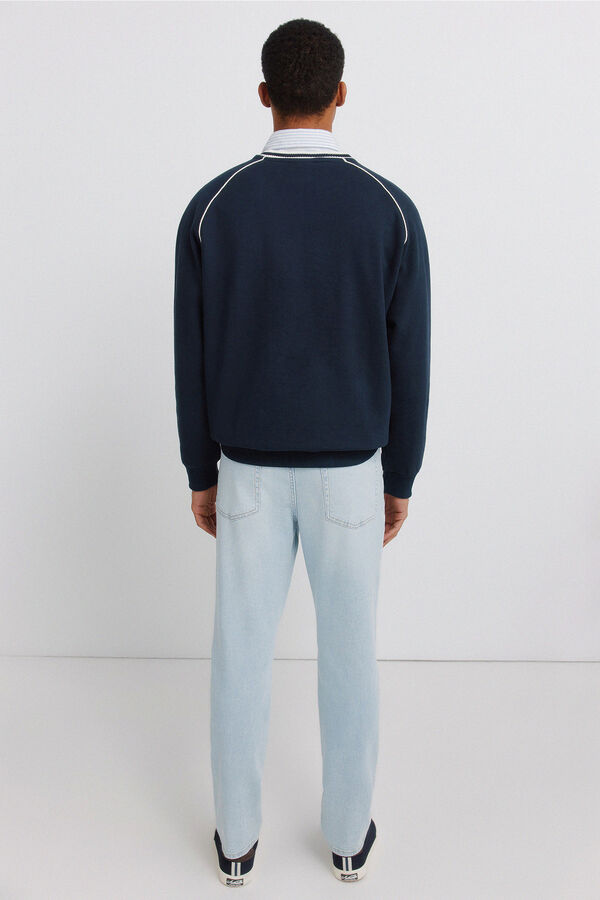 Springfield Light wash ultralight slim fit jeans blue