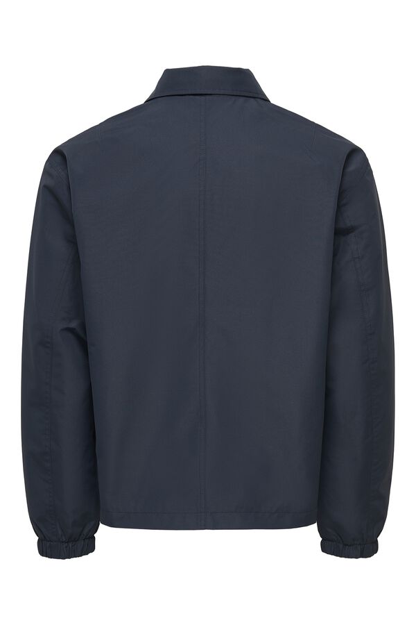 Only & Sons Cazadora bolsillos frontales azul