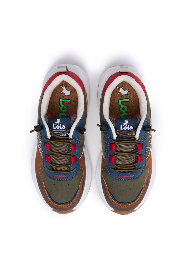Lois Running casual sneaker beige