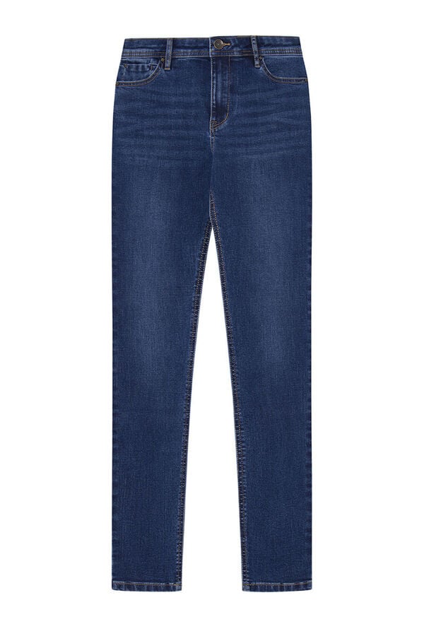 Springfield Jeans Jegging azul medio