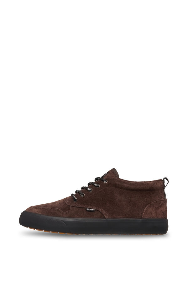 Element Water-resistant suede sneakers nude