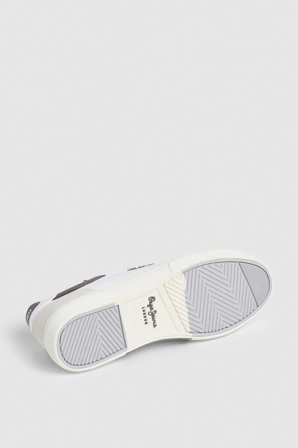 Pepe Jeans Zapatillas Cl&aacute;sicas Con Detalles En Ante gris
