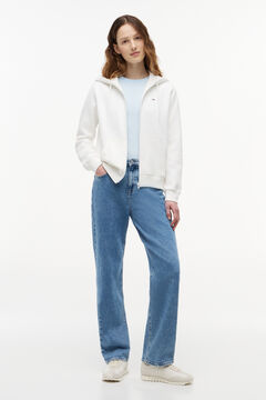 Tommy Jeans Sweatshirt com fecho-&eacute;clair
