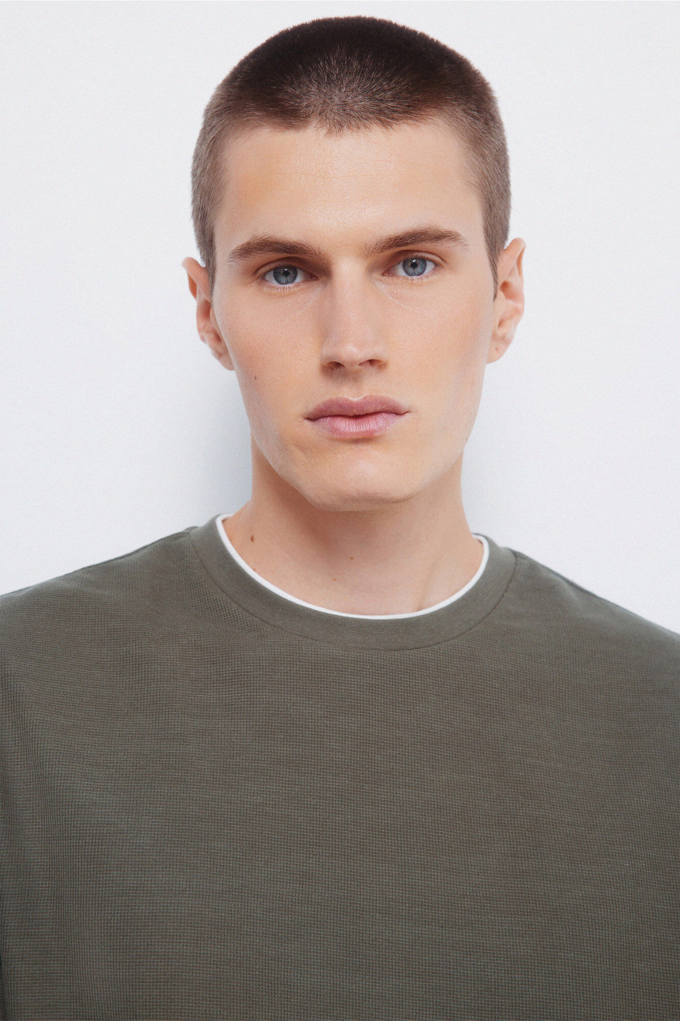 Springfield Double waffle fabric T-shirt