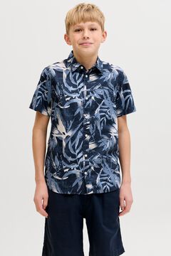 Jack & Jones Junior Camisa estampada de manga curta