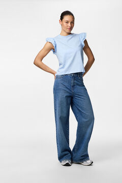 Pieces Top manga corta