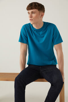 Springfield T-shirt b&aacute;sica &aacute;rvore malva