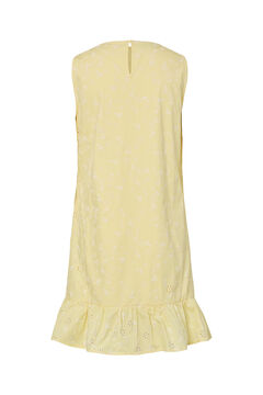 Pieces Vestido mini manga cava