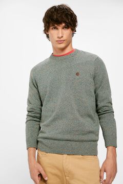 Springfield Jumper with embellished stripes acqua