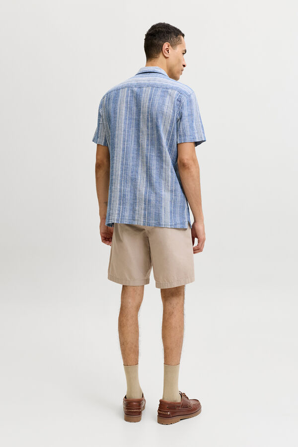 Jack & Jones Cotton jogger Bermuda shorts brown
