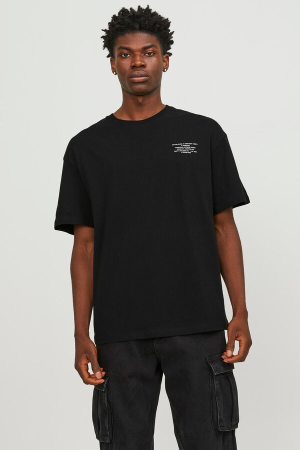 Springfield Oversize fit t-shirt black