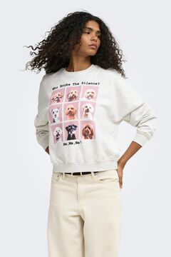 Only Sudadera estampado frontal