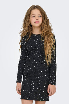 Only Girls Printed midi dress