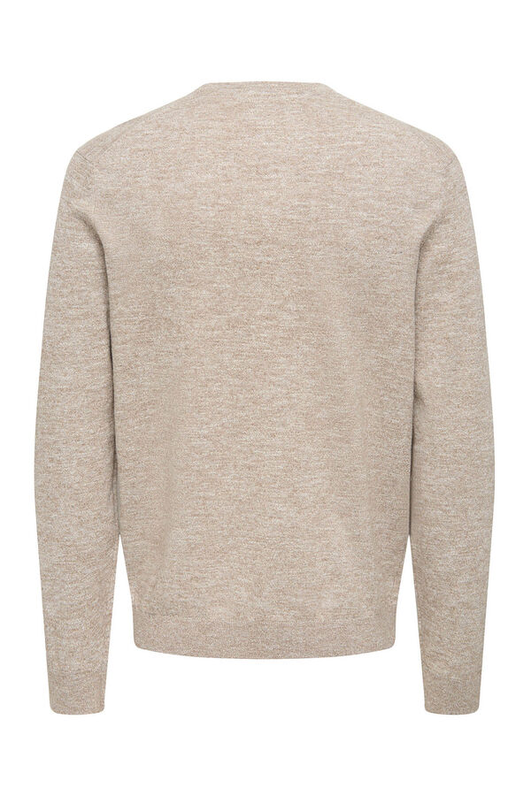 Only & Sons Sudadera regular fit nude