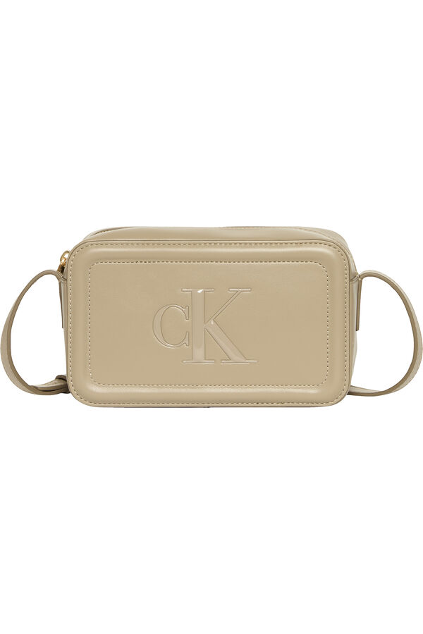 CK Jeans Bolso bandolera Calvin Klein beige