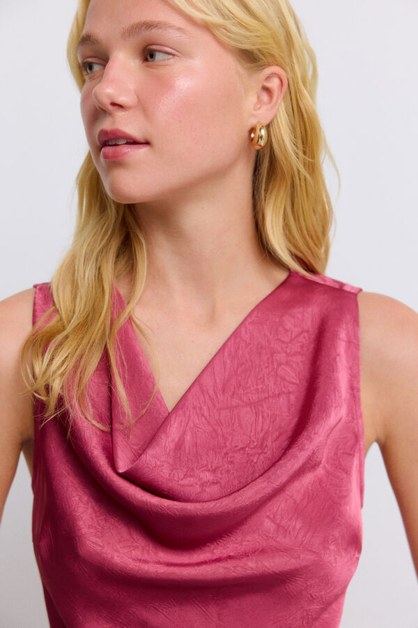 Springfield Fluid long dress pink