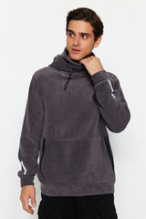Trendyol Sudadera polar gris