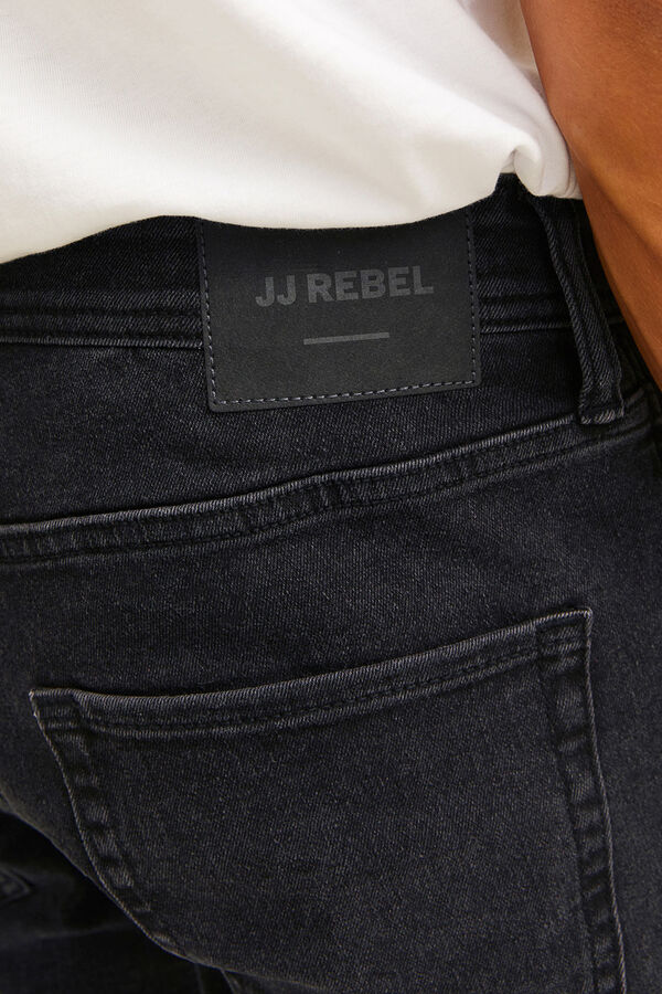 JJ REBEL Jeans corte recto negro
