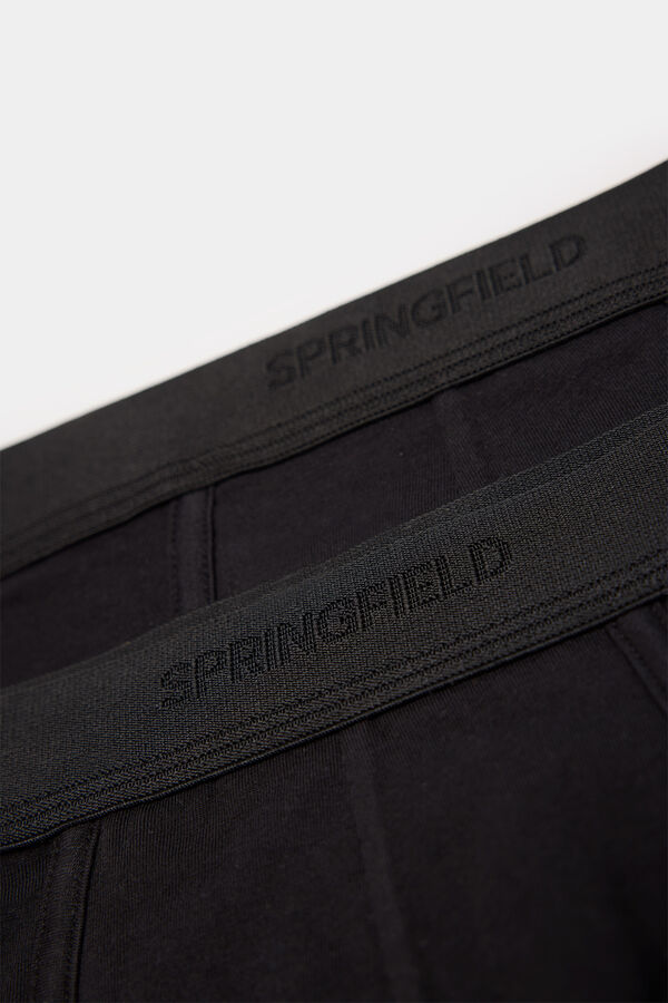 Springfield Packs 2 slips básicos negro