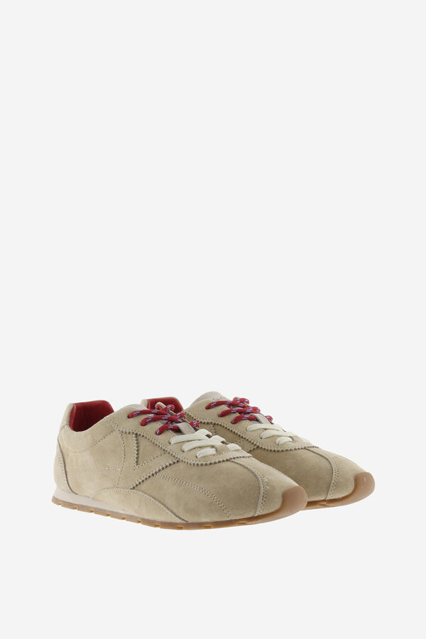 Victoria Faux suede sneakers brown