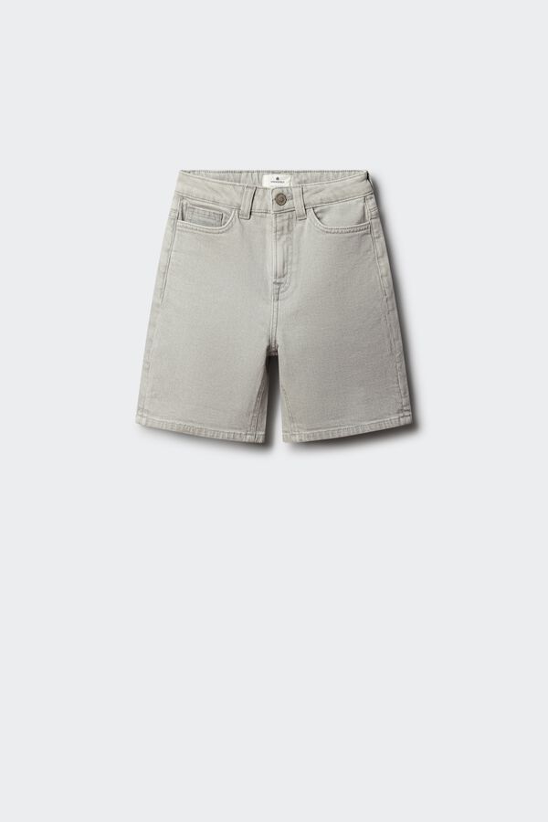 Springfield Kids Bermuda straight denim ni&ntilde;o gris