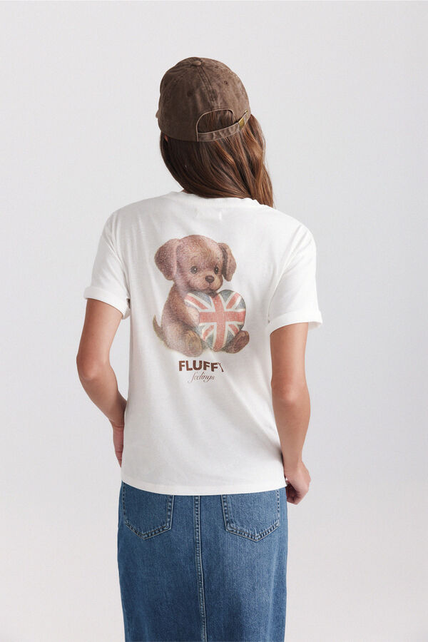 Springfield Heart puppy T-shirt printed