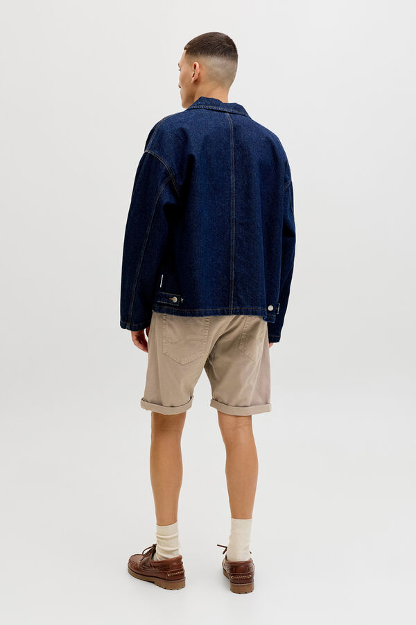 Jack & Jones Canvas chino Bermuda shorts printed