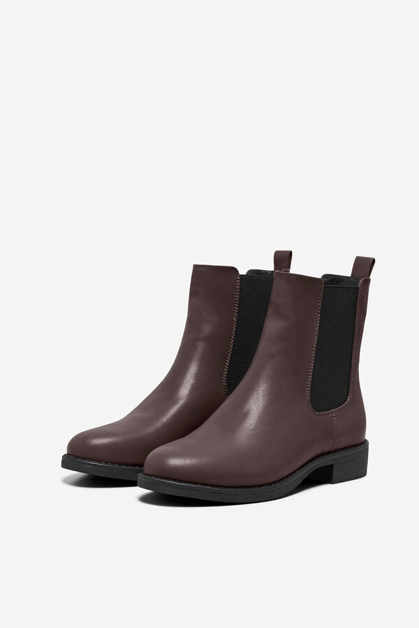 Only Stiefelette Chelsea-Stiefel Nude