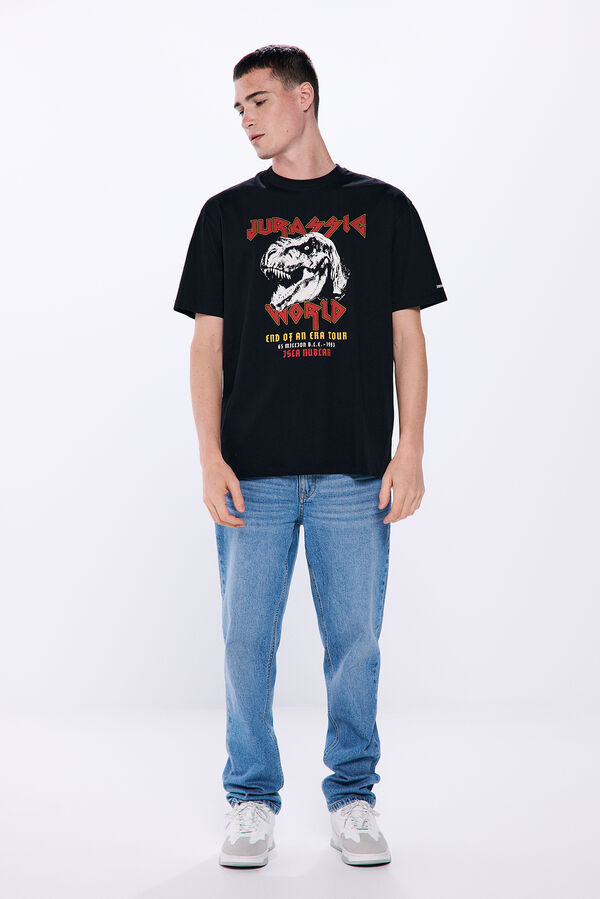 Springfield T-shirt "Jurassic World Rock Style noir