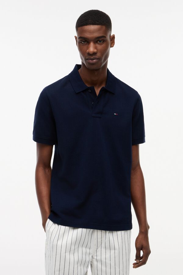 Tommy Jeans Short sleeve polo shirt blue