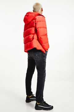 Springfield Hooded puffer coat. rot
