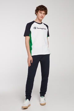 Springfield tricolour T-shirt with logo white