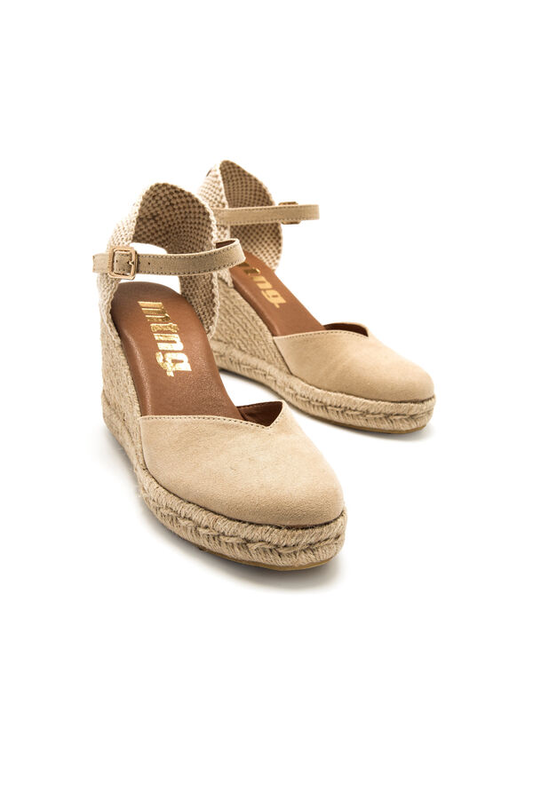 MTNG Wedge sandal nude