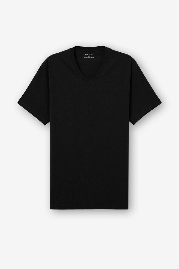 Springfield Camiseta Básica negro