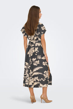 JDY Vestido midi camiseiro