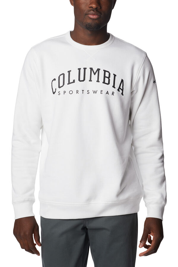 Springfield Sweatshirt mit Rundhalsausschnitt und Logo Columbia™ für Herren blanco