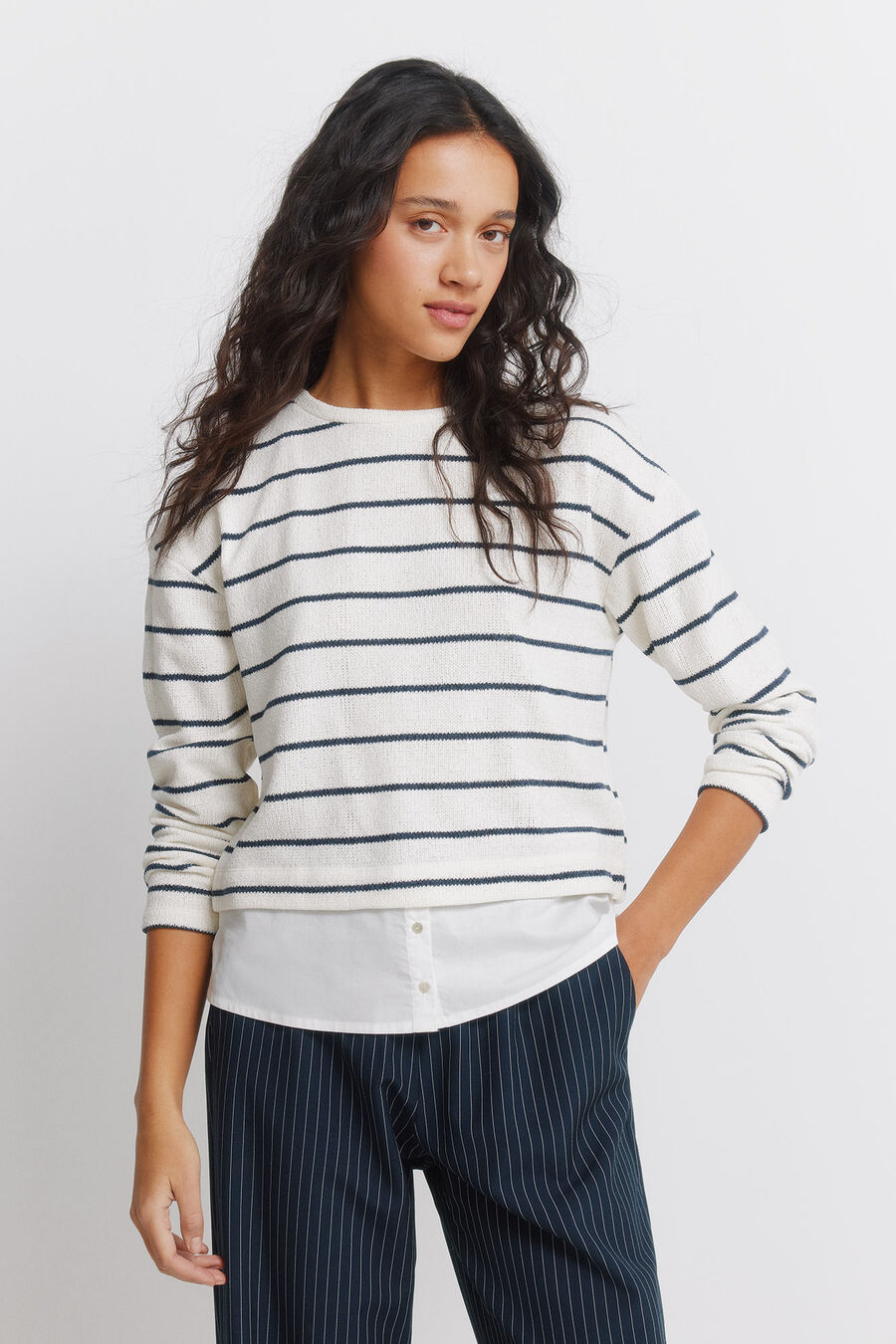 Camiseta Chenilla bimateria