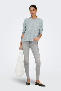 Only Camiseta con calados