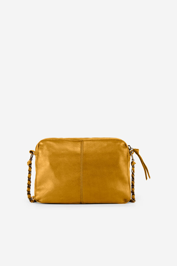 Springfield Crossbody bag in 100% leather brown