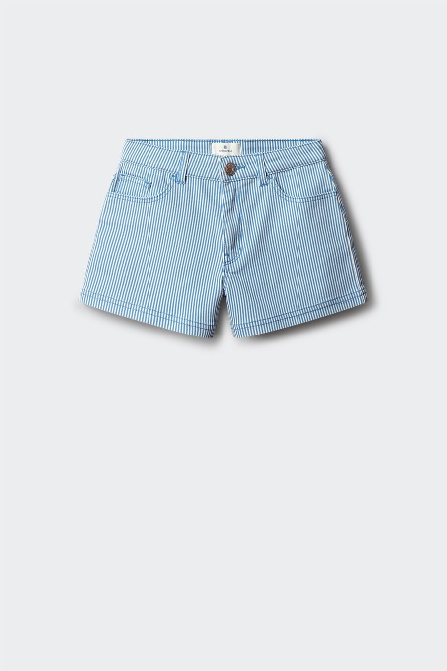 Short rayas azules niña