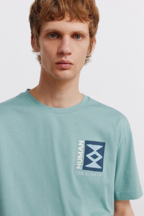 Springfield Human creativity T-shirt blue