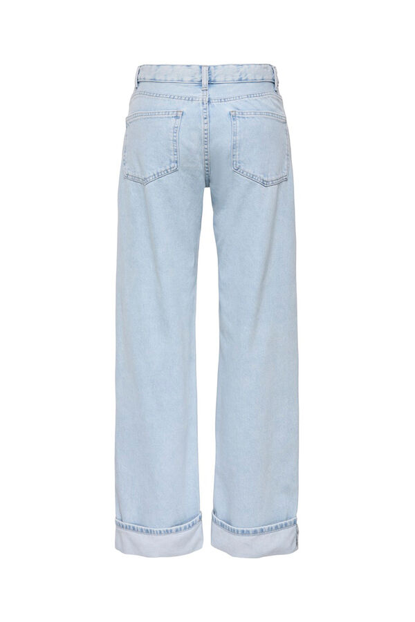 Only Jeans wide azul