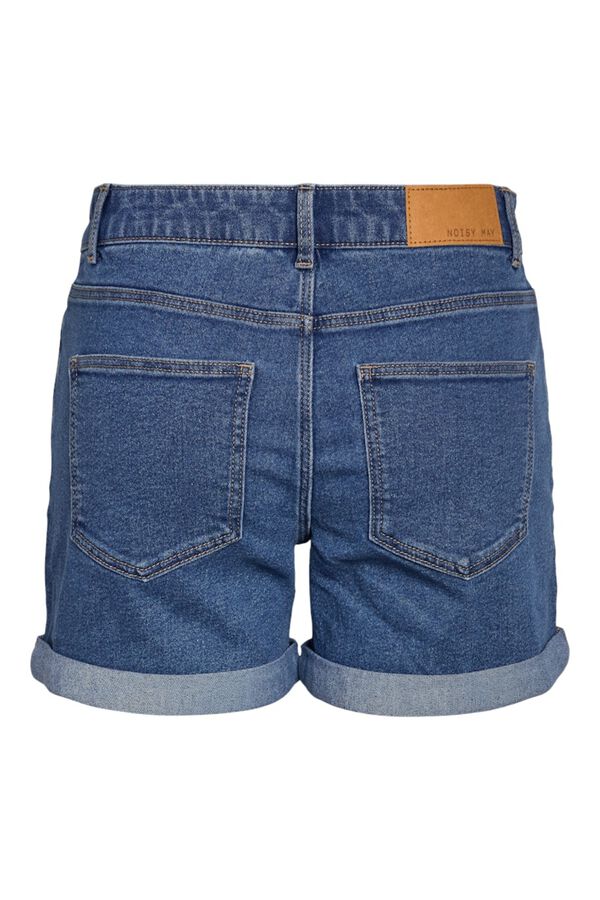 Noisy May Vaquero corto b&aacute;sico con dobladillo azul