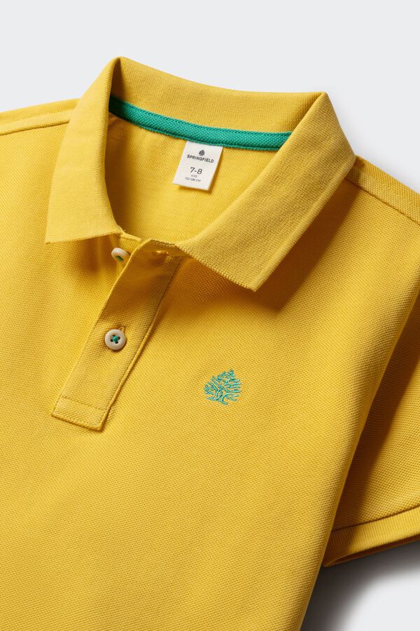 Springfield Kids Polo b&aacute;sico para menino estampado