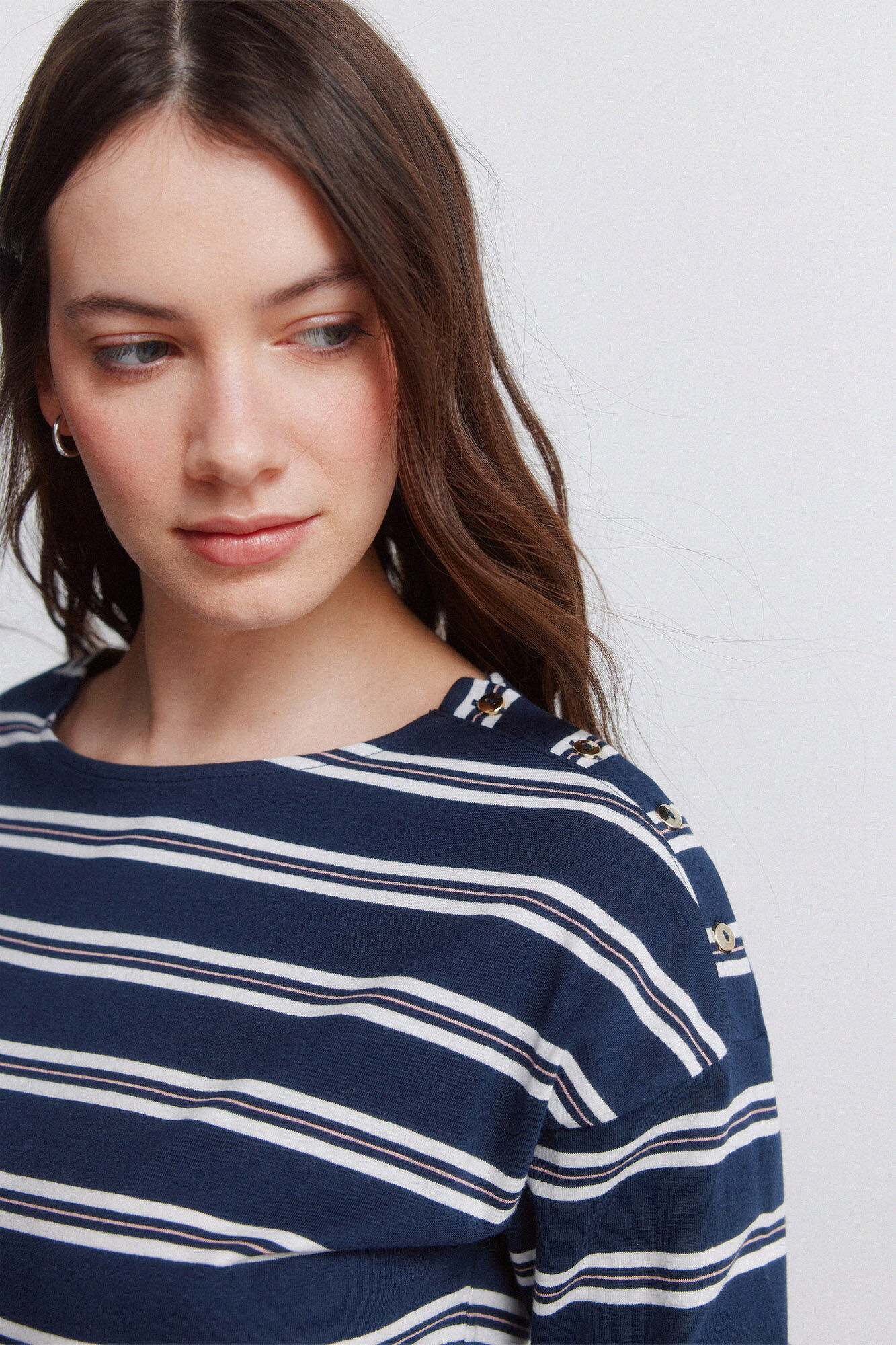 Springfield Shoulder button T-shirt