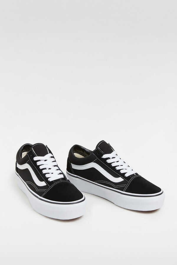 Vans Zapatilla Old Skool con Plataforma negro