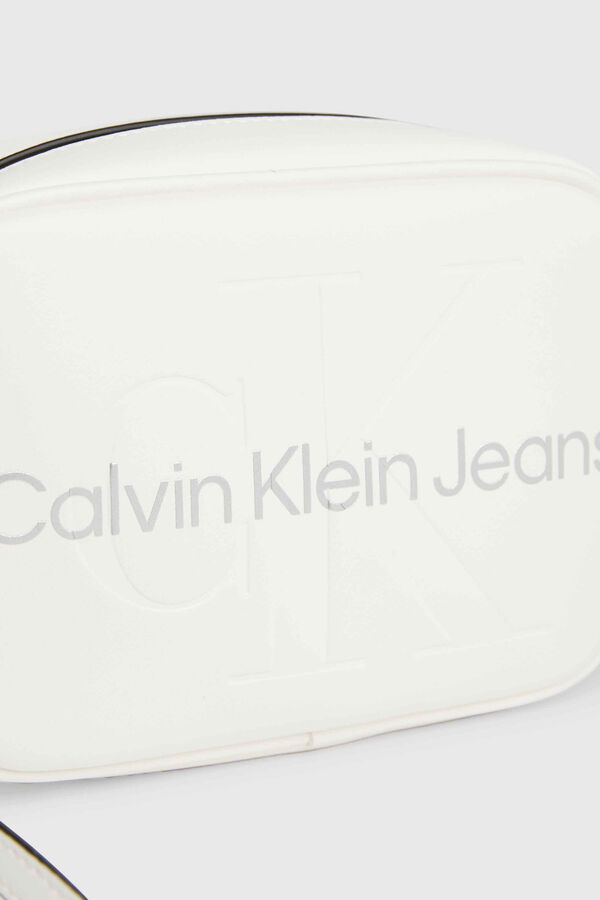 Springfield Women's Calvin Jeans Sculpted crossbody bag bijela