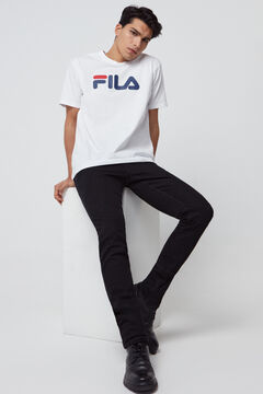 Springfield T-shirt Unisexo com logótipo branco