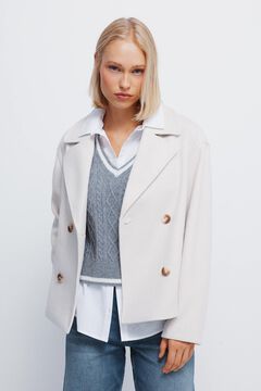 Springfield Short double-breasted coat